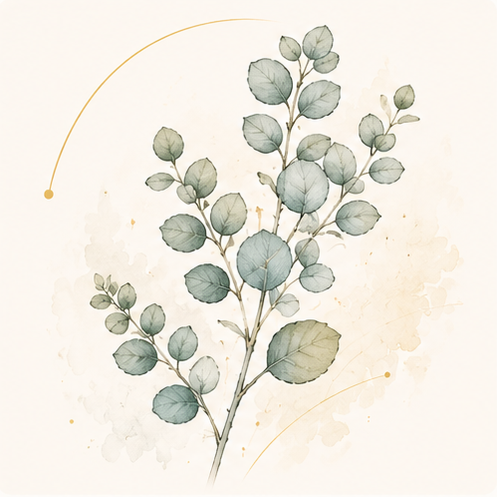 Foliage botanical illustration